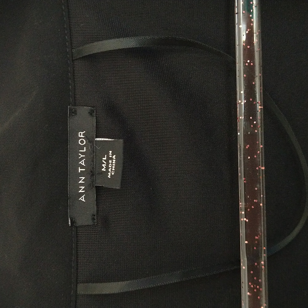 Ann Taylor Black Velvet Kimono - Picture 15 of 16